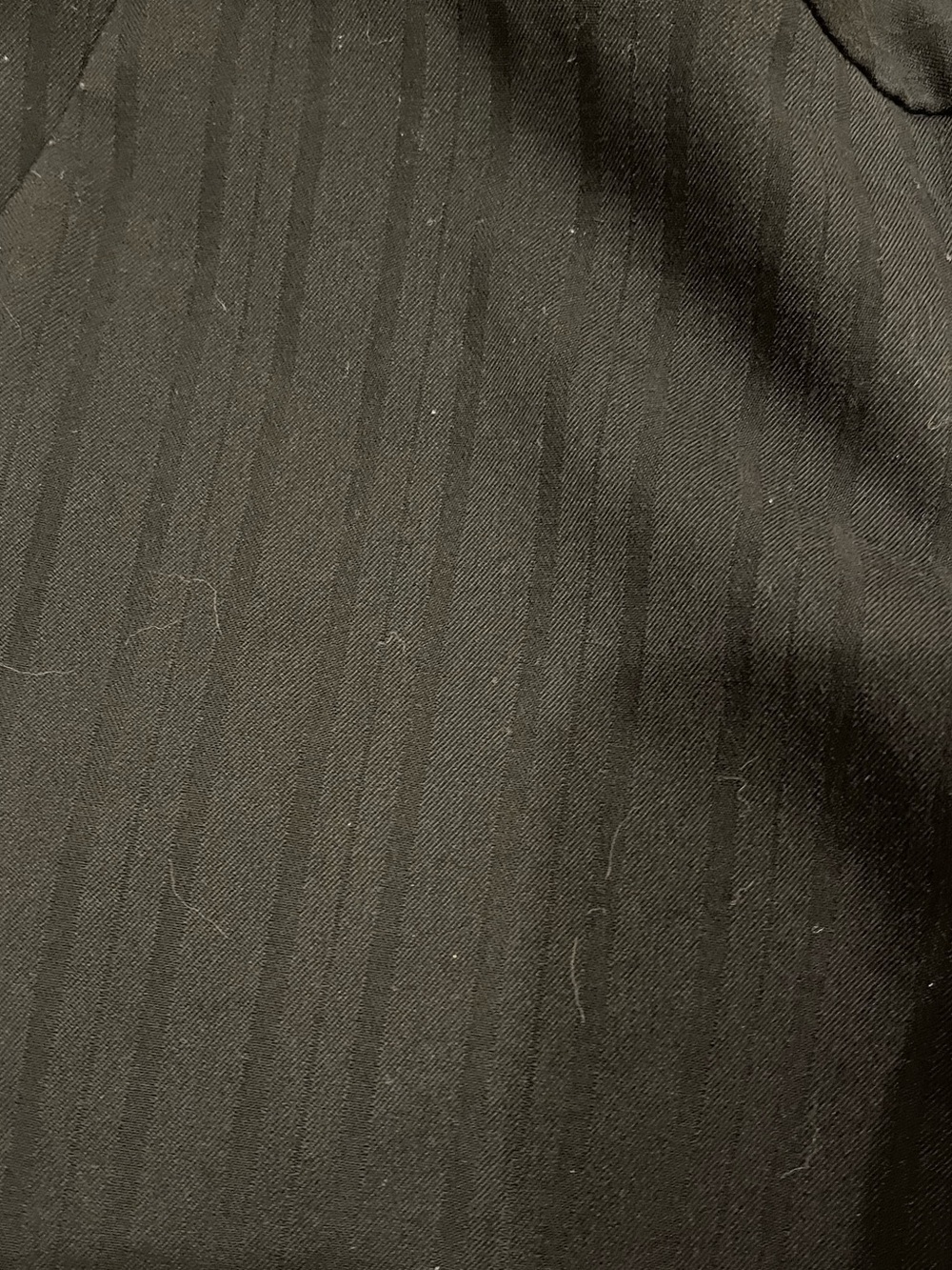 G.H. Bass Black Dress Pants with Subtle Stripes 4 - Picture 5 of 13